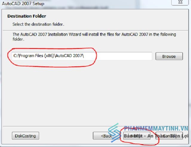 Hướng dẫn tải và cài đặt autocad 2007