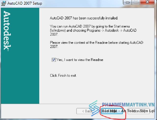 Hướng dẫn tải và cài đặt autocad 2007