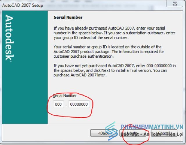 Hướng dẫn tải và cài đặt autocad 2007