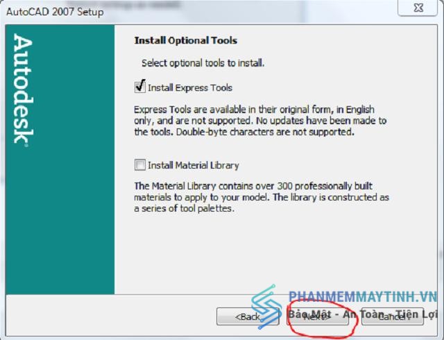 Hướng dẫn tải và cài đặt autocad 2007