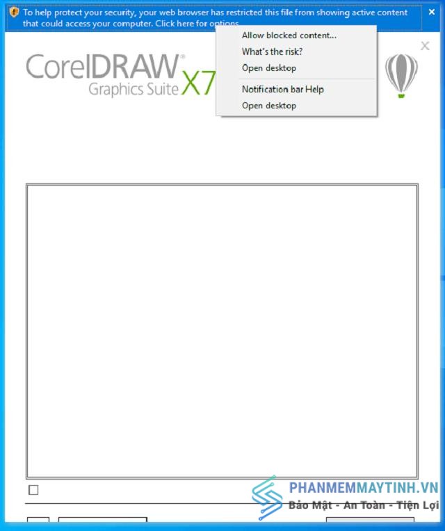 Hướng dẫn cài đặt corel x7 miễn phí