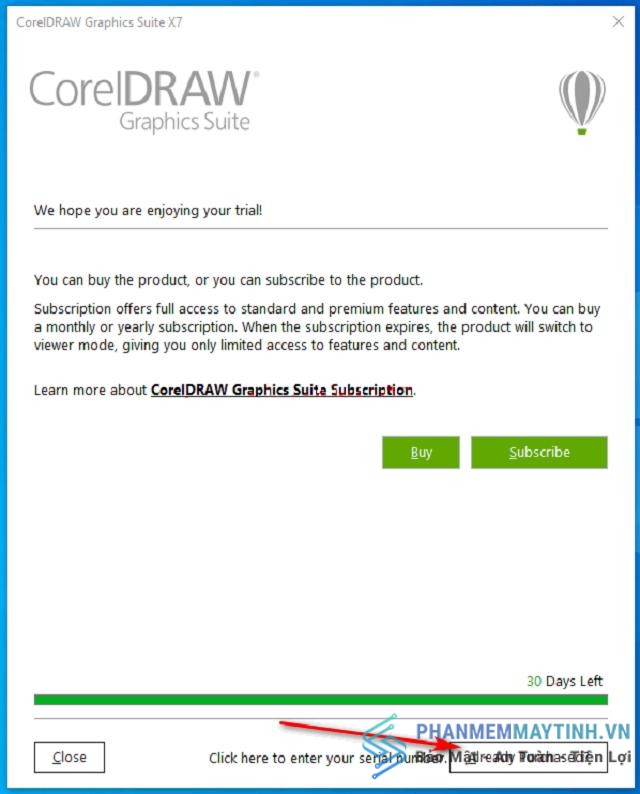 Hướng dẫn cài đặt corel x7 miễn phí