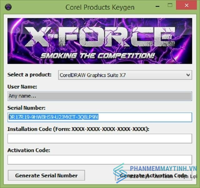 Hướng dẫn cài đặt corel x7 miễn phí