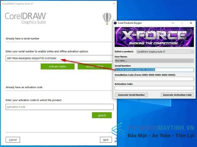 Hướng dẫn cài đặt corel x7 miễn phí