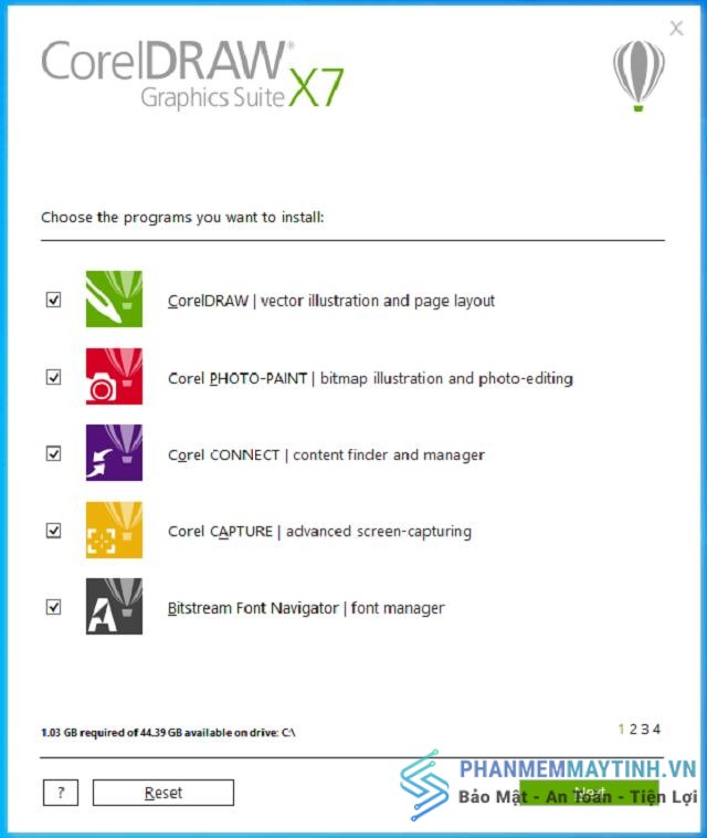 Hướng dẫn cài đặt corel x7 miễn phí