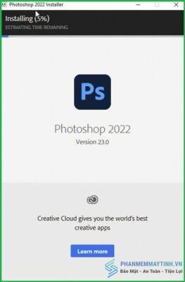 Hướng dẫn cài đặt photoshop 2022