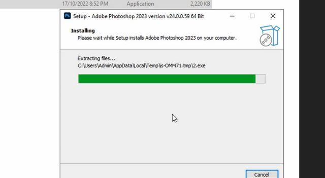 Hướng dẫn cài đặt photoshop 2023