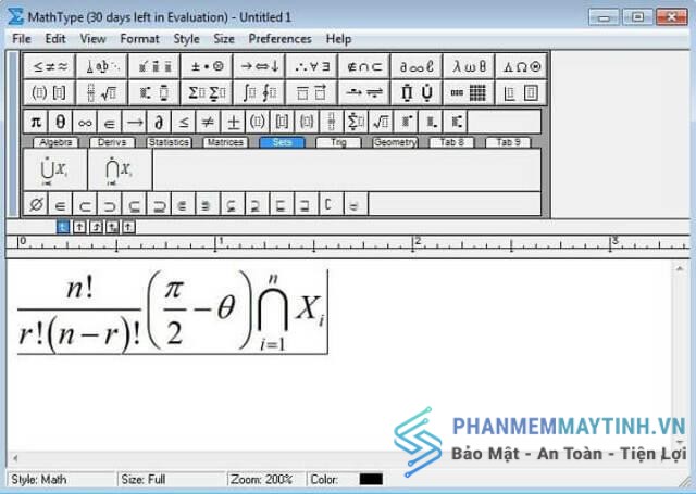Phần mềm MathType 6.9 là gì?