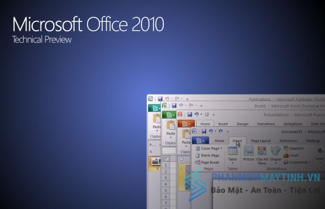 Tính năng nổi bật của Microsoft Office 2010