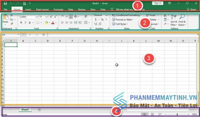 Tùy chỉnh giao diện trong excel