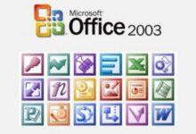 Các ứng dụng nằm trong bộ công cụ tin học văn phòng Office 2003