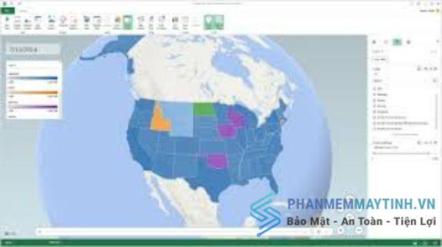 Power Map trong Excel: Chuyển dữ liệu thành bản đồ