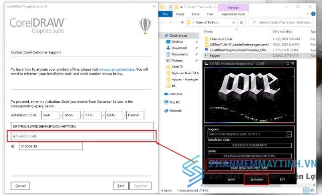 Hướng dẫn crack corel x7 chi tiết