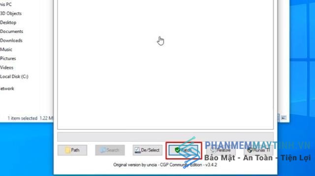 Bấm Patch để tiếp tục kích hoạt After Effects 2025