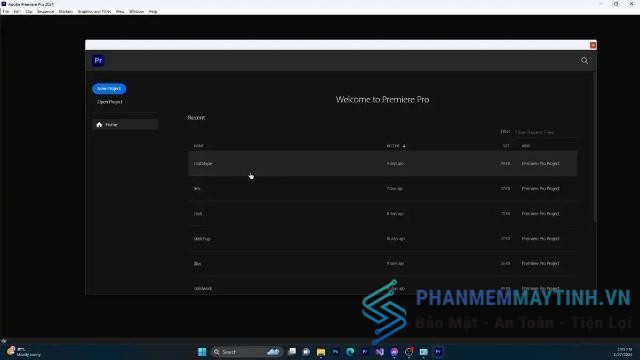 Hướng dẫn cài đặt Adobe Premiere Pro 2024