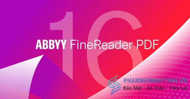 Giới thiệu phần mềm ABBYY FineReader 16