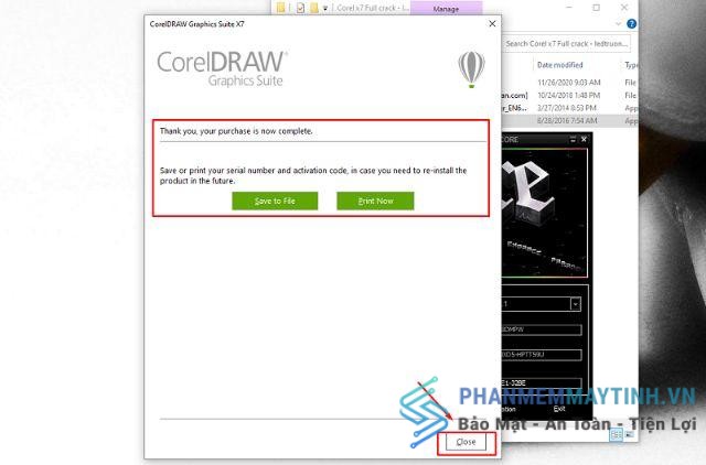 Hướng dẫn crack corel x7 chi tiết