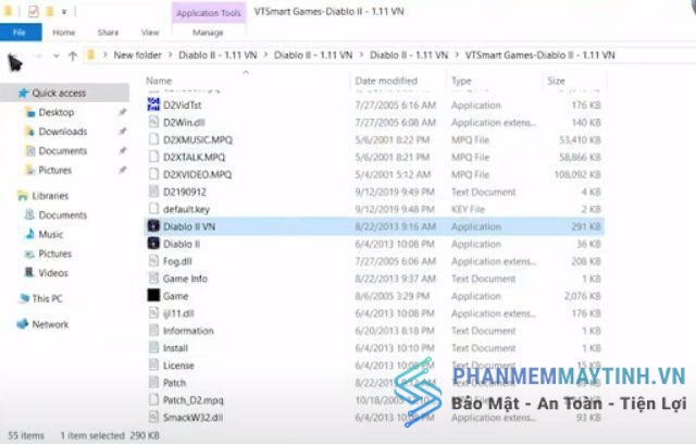 Download về thì tiến hành giải nén file