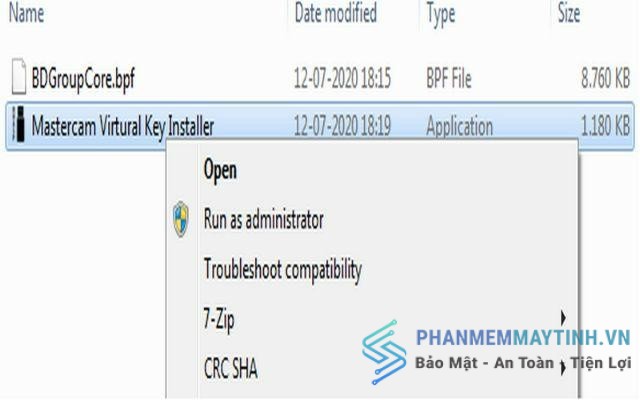 Tiếp tục chọn Run as administrator