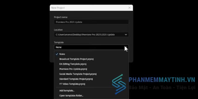 Project template