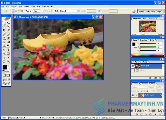 Tìm hiểu một số tính năng mới của Photoshop CS8