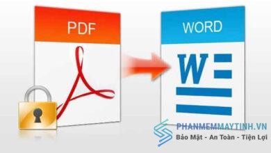 Phần mềm Free PDF to Word Converter