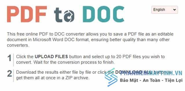 PDF to DOC
