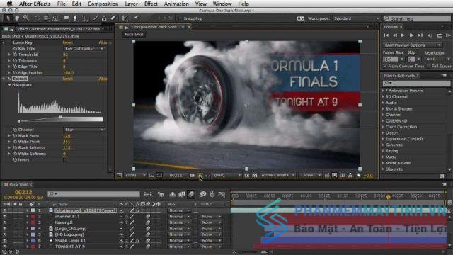Adobe After Effects 2022 chuyên xử lý video, hình ảnh bằng các công cụ hiện đại