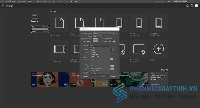 Adobe Indesign CC 2020 có nhiều cải tiến và tính năng mới hỗ trợ người dùng