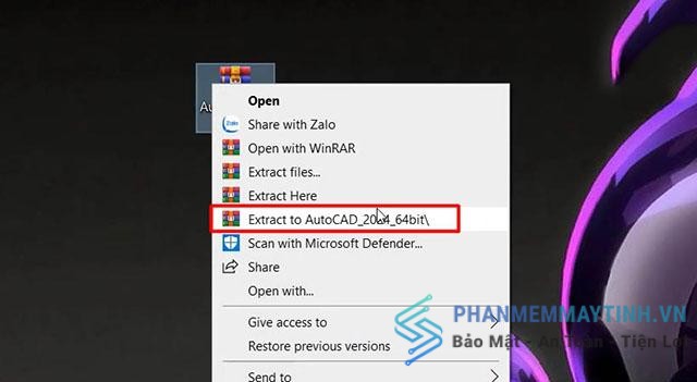 Hướng dẫn cài đặt autocad 2024 miễn phí