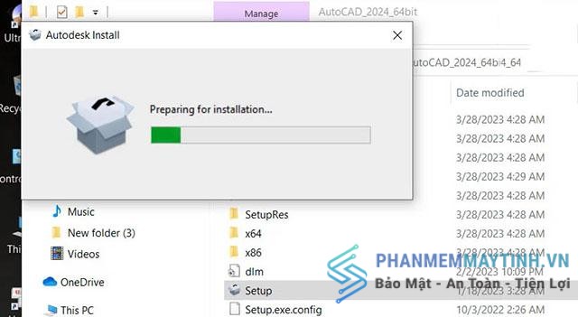 Hướng dẫn cài đặt autocad 2024 miễn phí