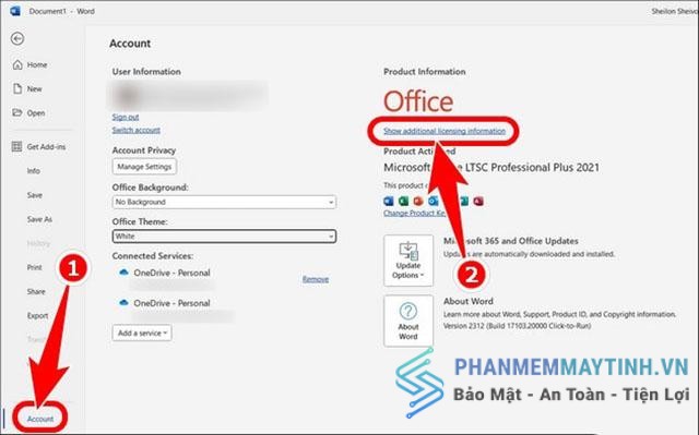 Hướng dẫn cài đặt office 2024