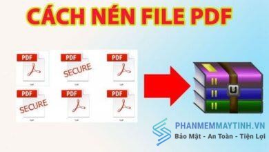 Cách nén và giải nén file PDF thành file ZIP giúp quản lý tệp hiệu quả