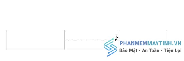 Bảng hiển thị sau khi được kẻ