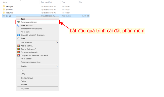 Hoàn tất quá trình cài đặt và khởi chạy phần mềm