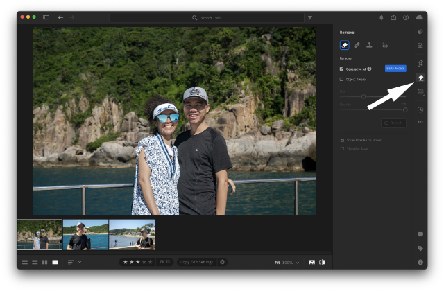 Lightroom 2025 nâng cấp chỉnh sửa với AI xoá phản chiếu và người lạ