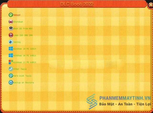 Giao diện Boot chuẩn LEGACY