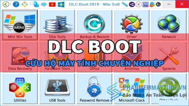 Download DLC Boot 2019 để giải quyết mọi lỗi kỹ thuật trên máy tính của bạn