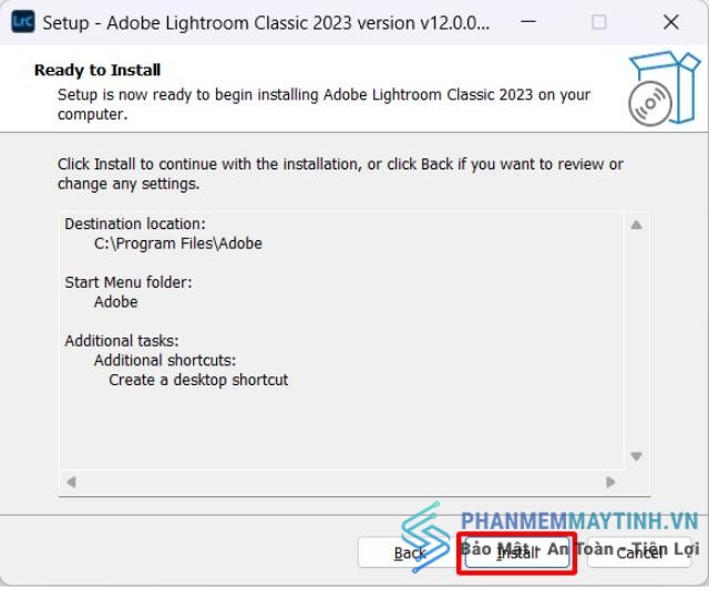 Hướng dẫn cài đặt ligtroom 2023