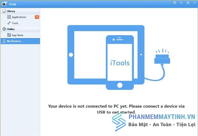 Lỗi iTools không cài được App vào iPhone