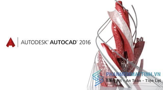 Phần mềm AutoCAD 2016