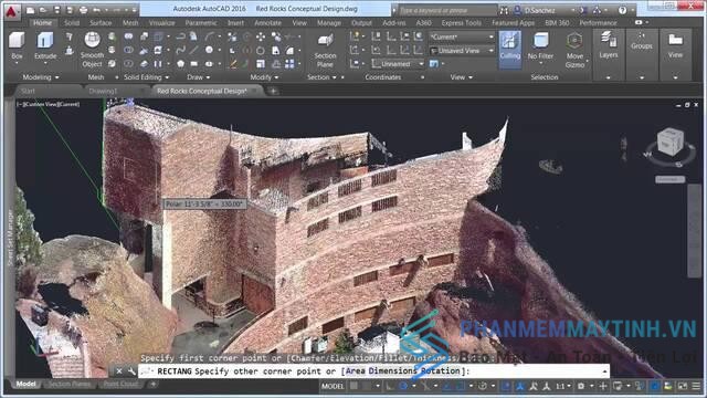 Tính năng nổi bật của phần mềm AutoCAD 2016