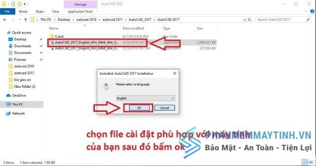 Hướng dẫn cài đặt autocad 2017 miễn phí