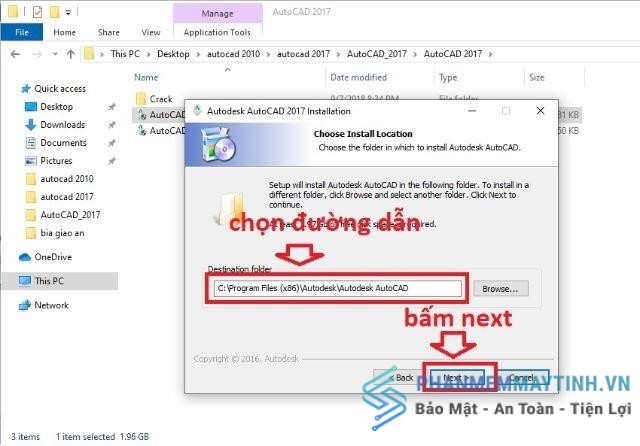 Hướng dẫn cài đặt autocad 2017 miễn phí