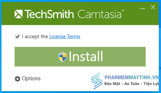 Cài đặt và crack camtasia 9 miễn phí