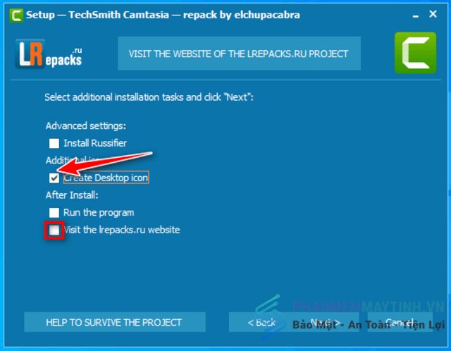 Hướng dẫn cài đặt camtasia 9 miễn phí