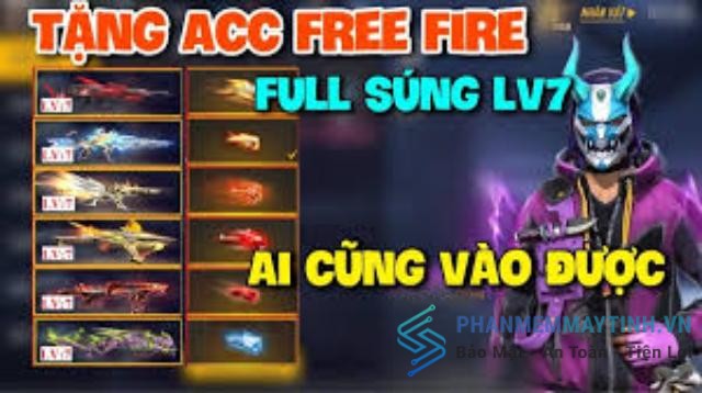 Acc ff miễn phí